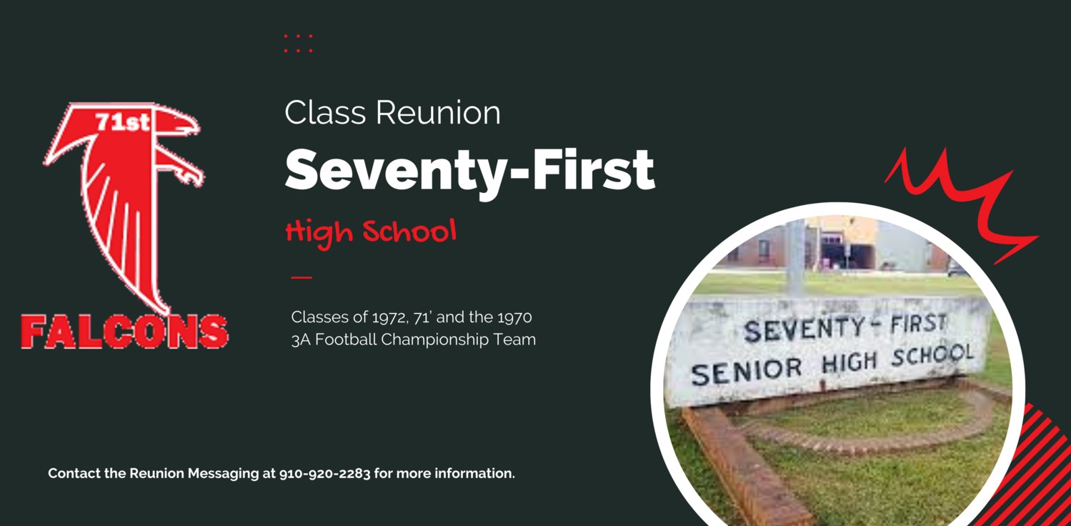 SeventyFirst High School combined 50th class reunion CityView New Fund